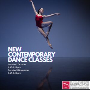 De Souza Contemporary Classes Flyer